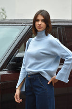 Pull Collo Alto Cashmere e Lana Vanisé