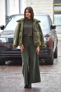 Pantalone a Farfalla in Velluto Cigala's