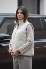 Gilet Imbottito D.Exterior con Monile