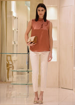 Top in Seta Eleventy Melograno