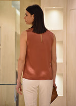 Top in Seta Eleventy Melograno