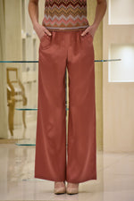 Pantalone in Seta Eleventy (Melograno)