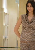 Top in Maglia con Lurex D.Exterior