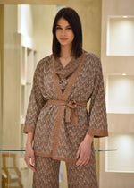 Cardigan In Maglia con Lurex D.Exteror