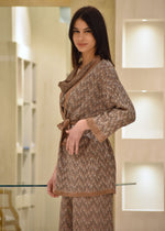 Cardigan In Maglia con Lurex D.Exteror