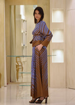 Pantalone Ampio In Seta Maison Co.Go