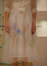 Abito a Camicia in Organza di Seta Alberta Ferretti