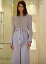 Maxi Camicia Emporio Armani in tecno Georgette