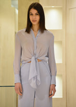 Maxi Camicia Emporio Armani in tecno Georgette