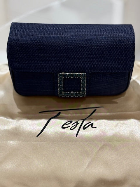 Pochette Fibbia in Cristalli Roberto Festa