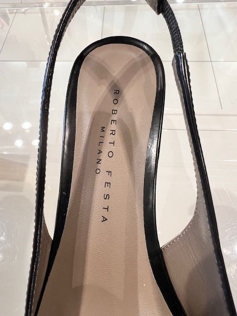 Slingback in Vitello Spazzolato  Roberto Festa