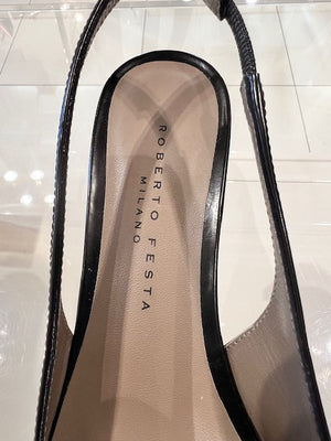 Slingback in Vitello Spazzolato  Roberto Festa