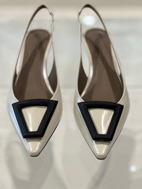 Slingback in Vitello Spazzolato  Roberto Festa