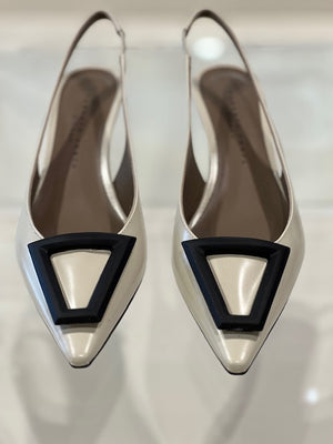 Slingback in Vitello Spazzolato  Roberto Festa