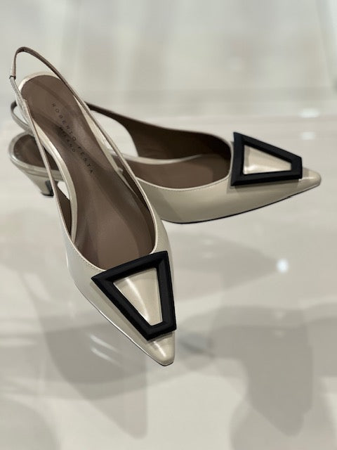 Slingback in Vitello Spazzolato  Roberto Festa
