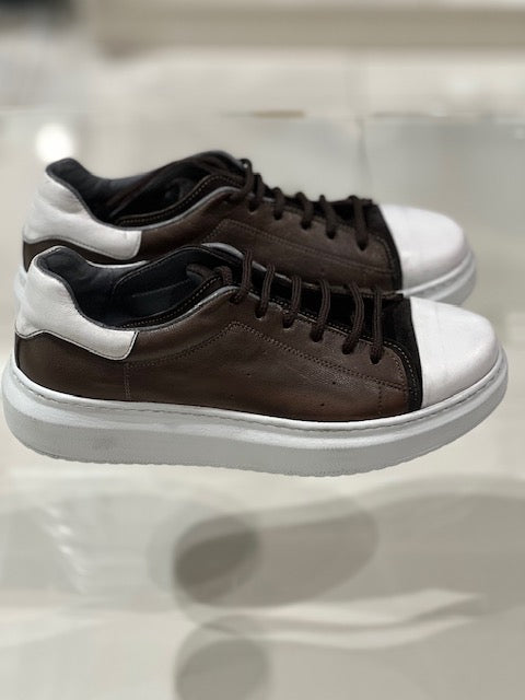 Sneaker in Pelle e Camoscio Joann