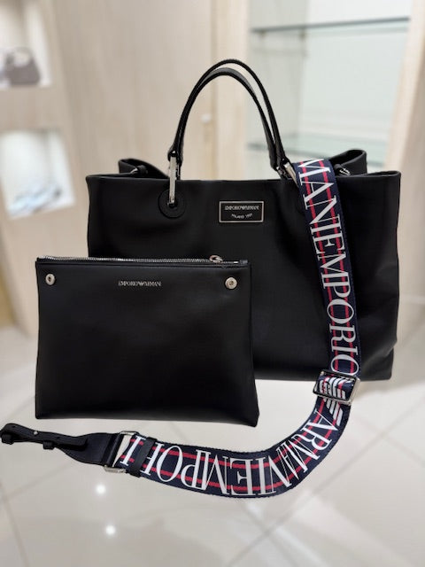 Shopper in Pelle Emporio Armani