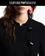Giacca in Jersey Operato Goffrato Emporio Armani