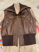 Gilet in Pelle My Skin