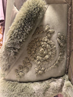 Bomber in Piuma ed Eco Montone Violanti
