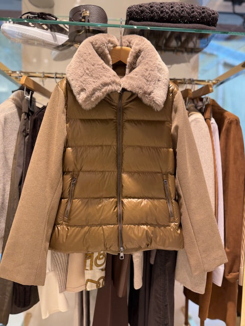 Caban con Piumino D'Oca Helmur