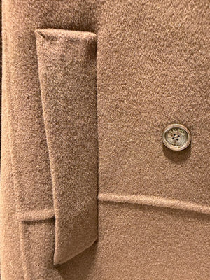 Caban in Cashmere e Lana Double Helmur