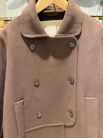 Caban in Cashmere e Lana Double Helmur