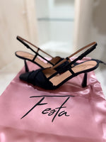 Slingback con  Canetè  a incrocio Roberto Festa