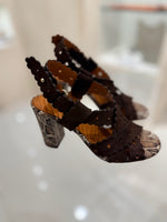 Sandalo Intreccio Camoscio Chie Mihara