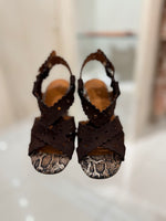 Sandalo Intreccio Camoscio Chie Mihara