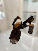 Sandalo Intreccio Camoscio Chie Mihara