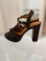 Sandalo Plateaux Bronzo Chie Mihara