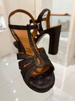 Sandalo Plateaux Bronzo Chie Mihara