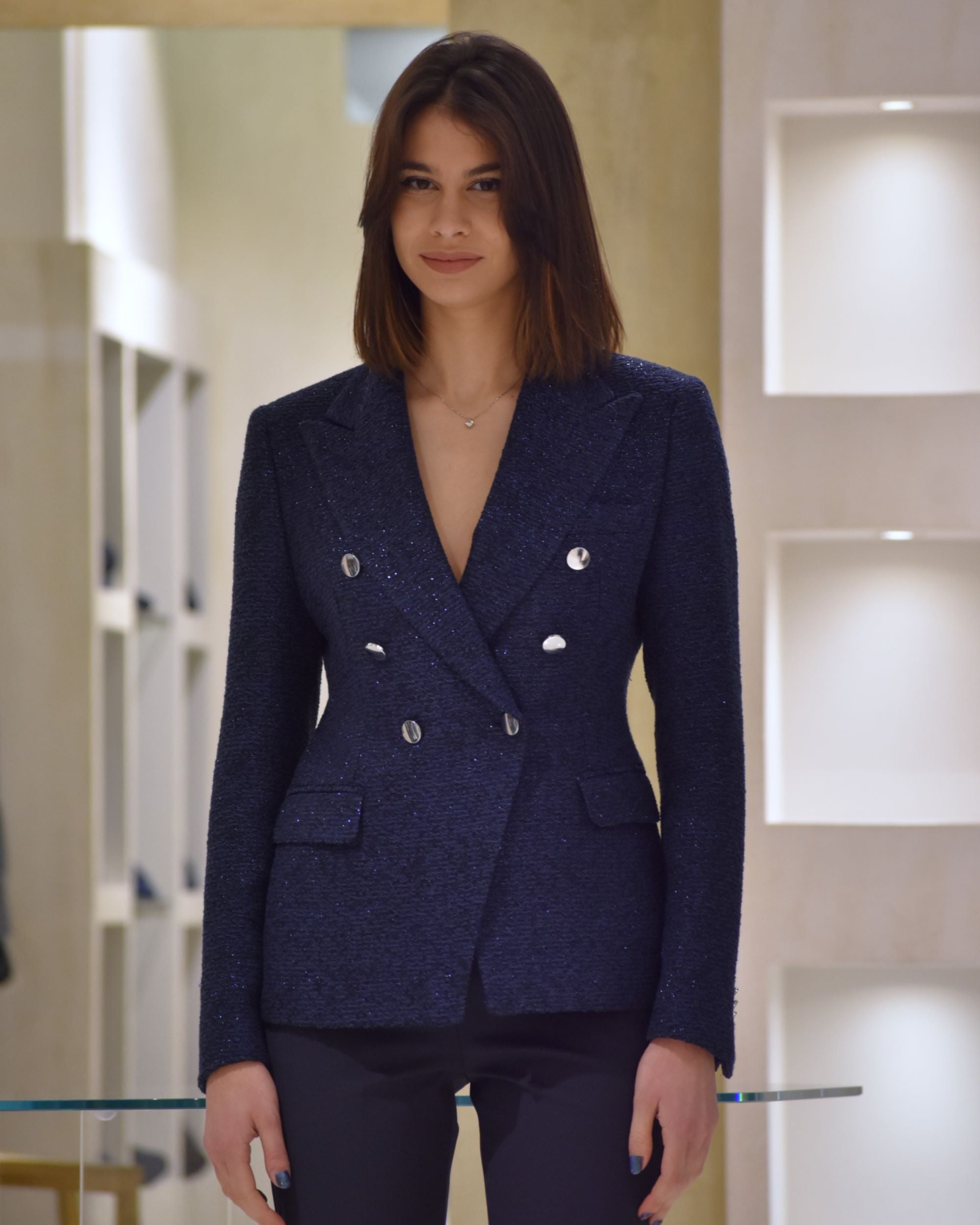 Giacca Tagliatore con Lurex