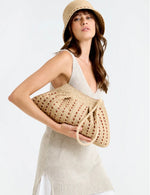 Pochette in Rafia Ibeliv