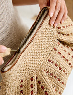Pochette in Rafia Ibeliv