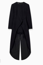 Tuta Frac in Crepe di Lana Stretch Emporio Armani