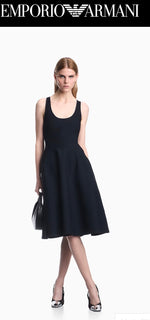 Abito in Misto Viscosa Emporio Armani