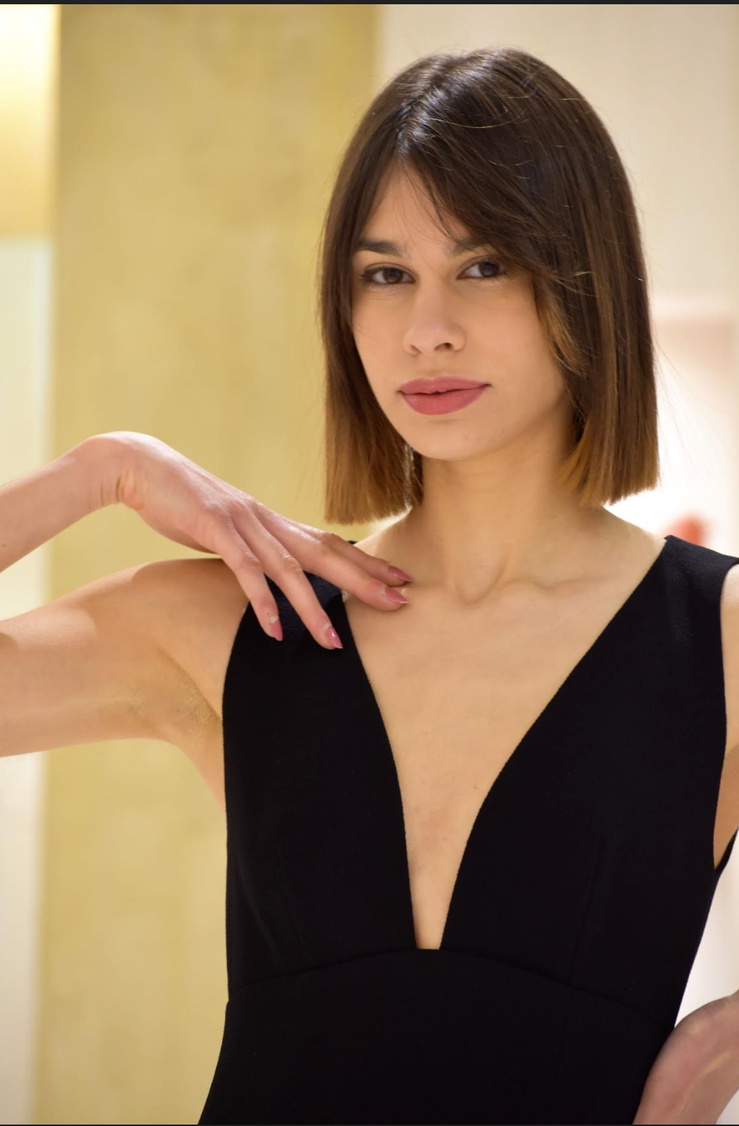 Abito scollo profondo  Roberto Cavalli
