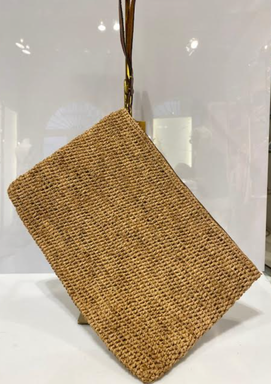 Pochette Raffia Naturale Ibeliv