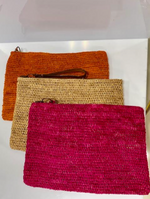 Pochette Raffia Naturale Ibeliv